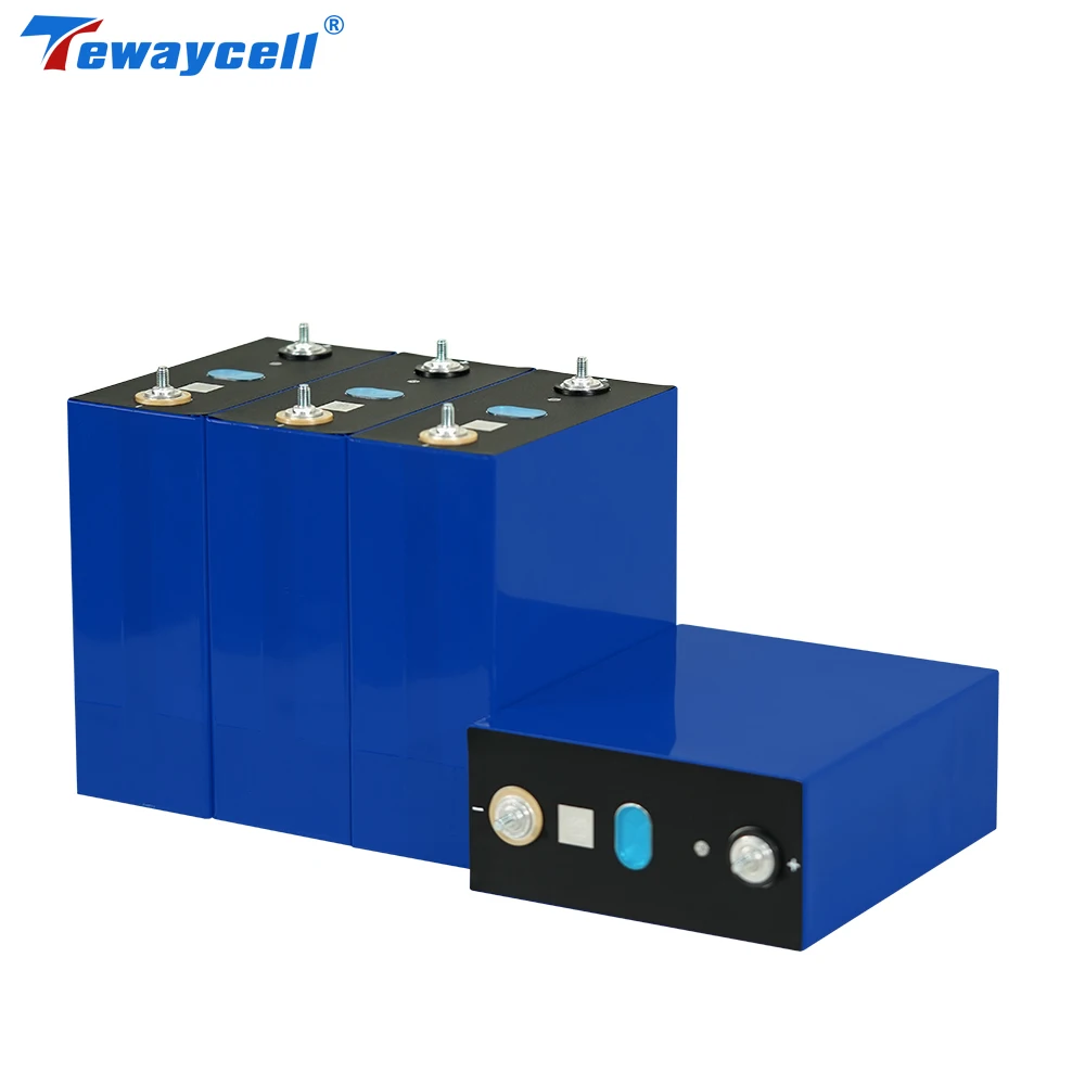 Tewaycell 3.2V 340Ah Lifepo4 Battery Brand New Rechargable Cell Grade A Lithium Iron Phosphate RV UPS Solar Power EU US TAX FREE