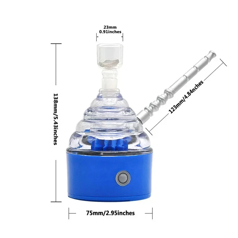 New Cocktail Smoke Kit Maker Smoke Infuser Handheld Indoor Water Smoking Bubble Maker Cold Smoking Gun for Bar