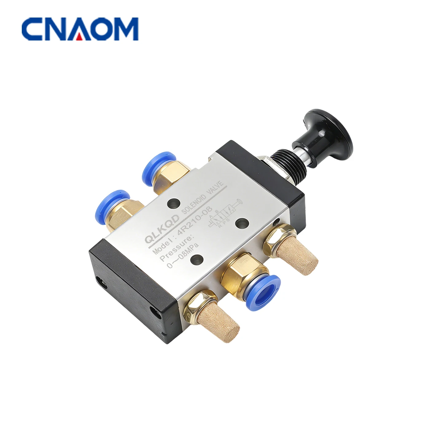 4R210-08 Manual Valve 2 Way 5 Position Push and Pull Pneumatic Switch of Directional Valve