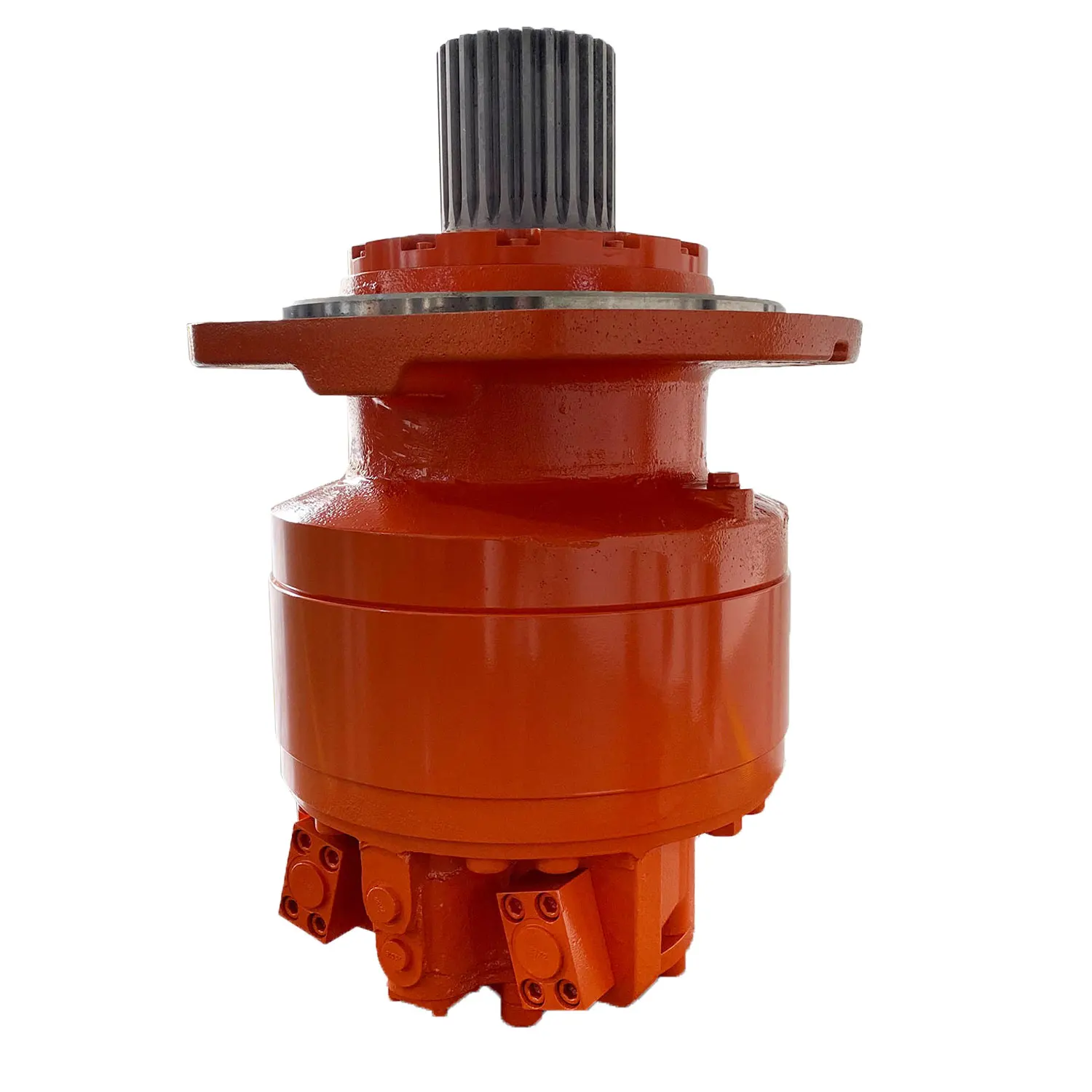 Single Speed MS50 High Torque Hydraulic Piston Motor With Brake Low Speed Drive Shaft