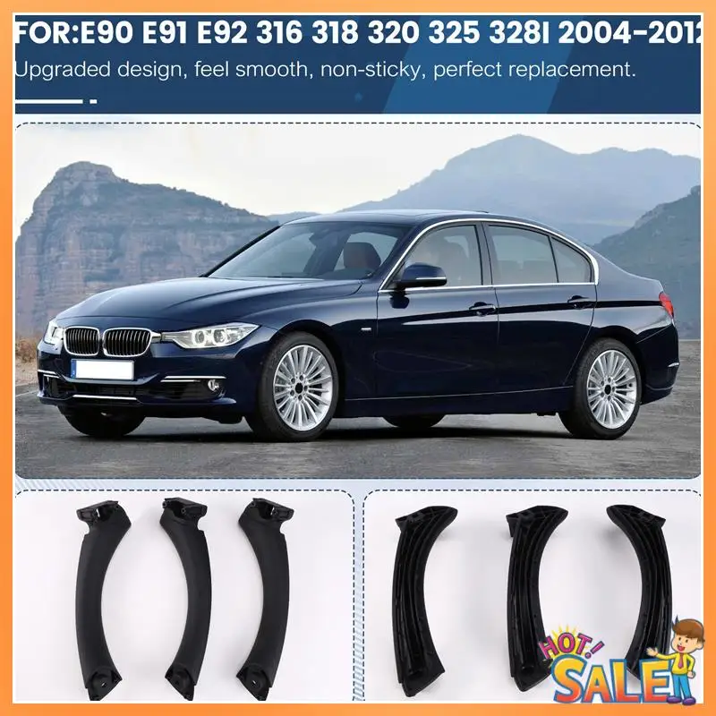 

AB68 Door Pull Handle Set Replacement For BMW 3 Series E90 E91 E92 316 318 320 325 328I 2004-2012