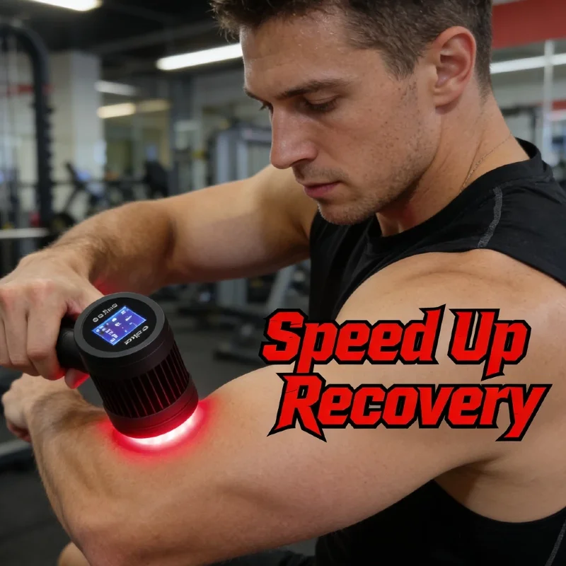 

650nm 808nm Infrared Cold Laser for Shoulder Pain, LLLT Physiotherapy Machine for Sprain Wound Injuries Healing