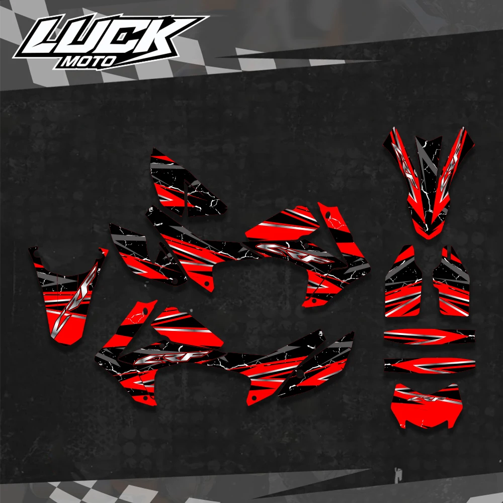

LUCKMOTO For Honda CRF250L CRF 250L 2012-2016 2017-2020 Graphics Decals Stickers Kits Number Name Custom