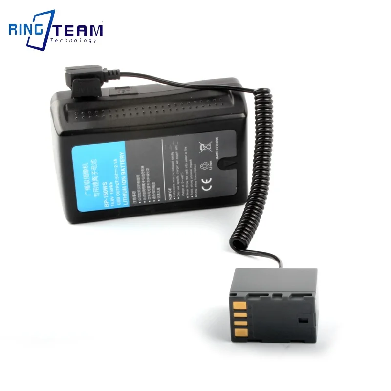 D-TAP DTAP كابل الربيع لبطارية JVC VF823 الدمية MS120 MS130 D850 750 DA30 HM200 830 630 كاميرا