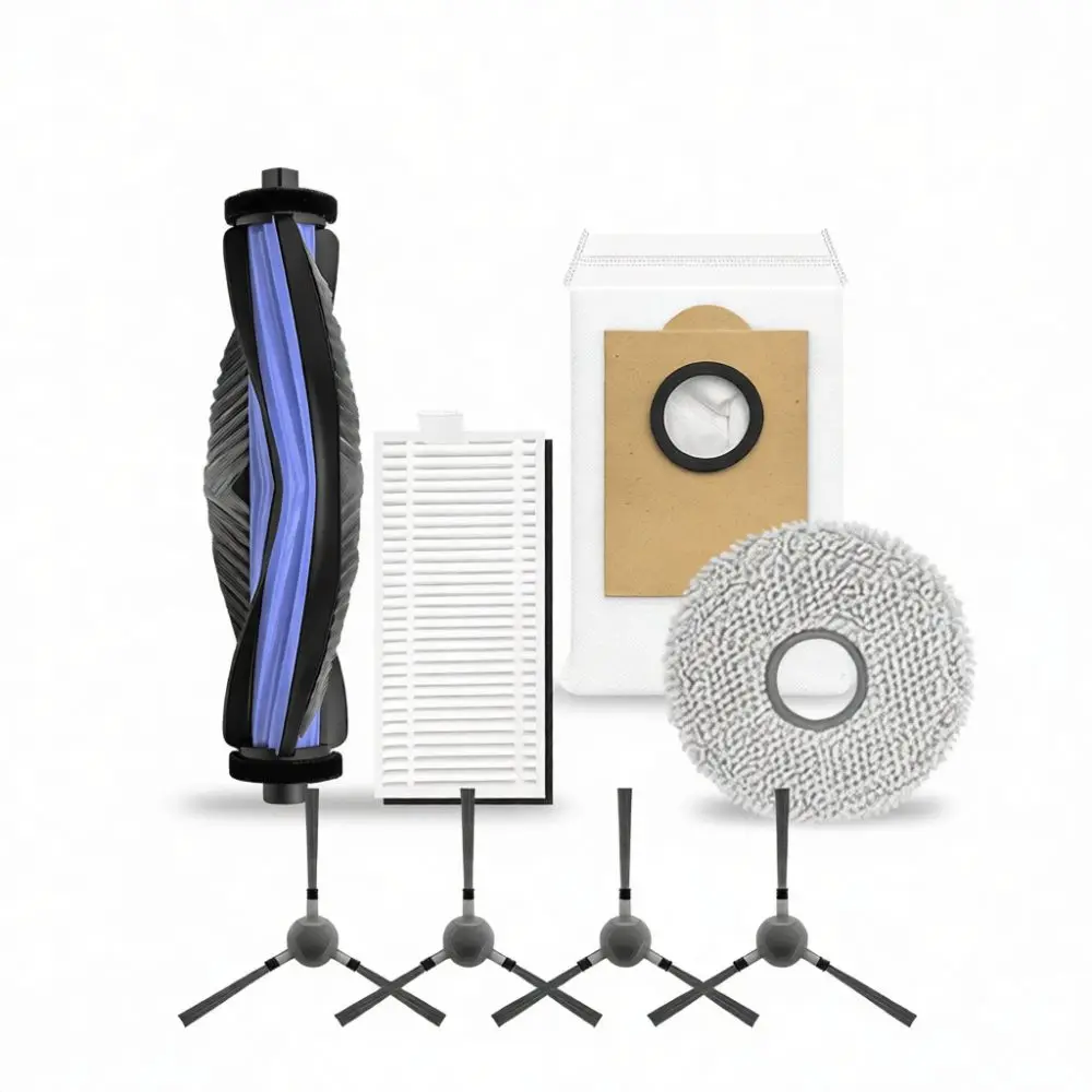 Full Set Accessories For Lefan M3 Robot Vacuum Cleaner Main Brush Side Brush Filter Mop Pad Consumable Replacement
