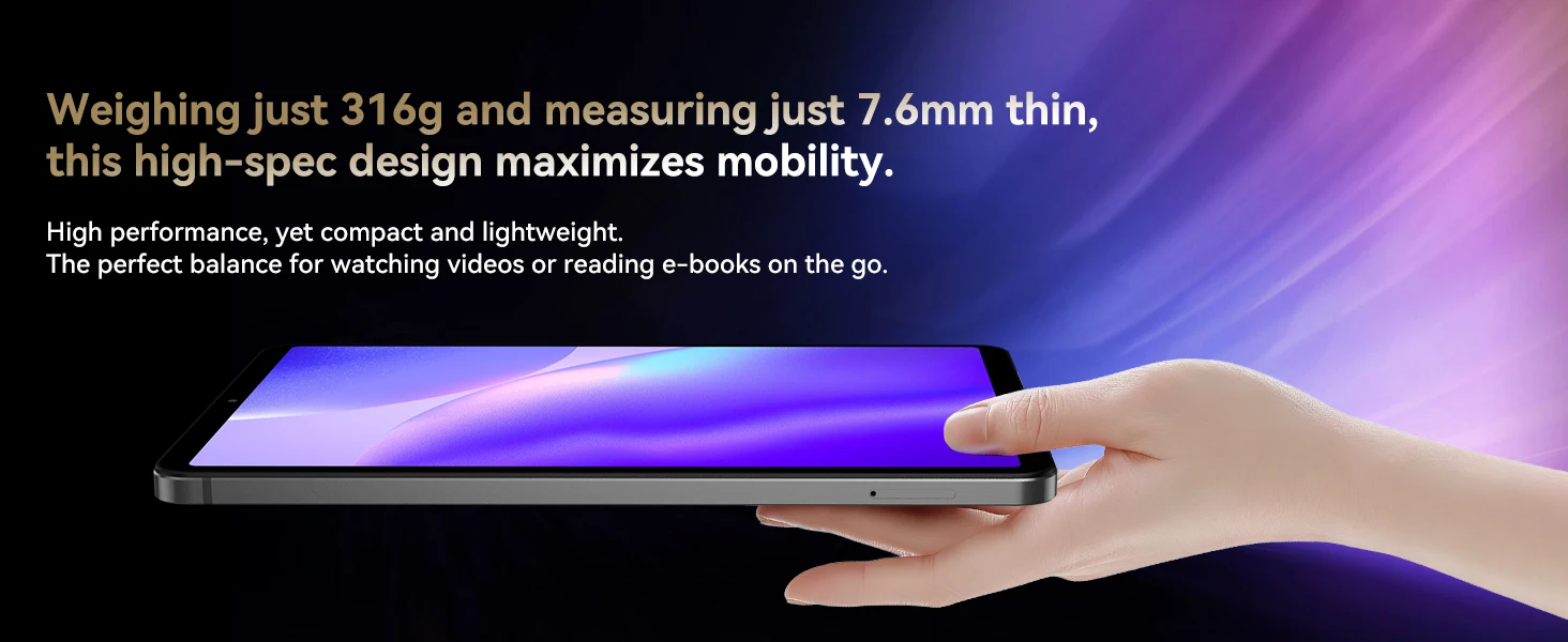 BNCF Bpad T1 Tablet Unisoc T7300 8.4 Inch Kids Mini Android 16 Tablet 8GB RAM 90Hz 128GB Storage Gaming E-Reader 4G LTE Call
