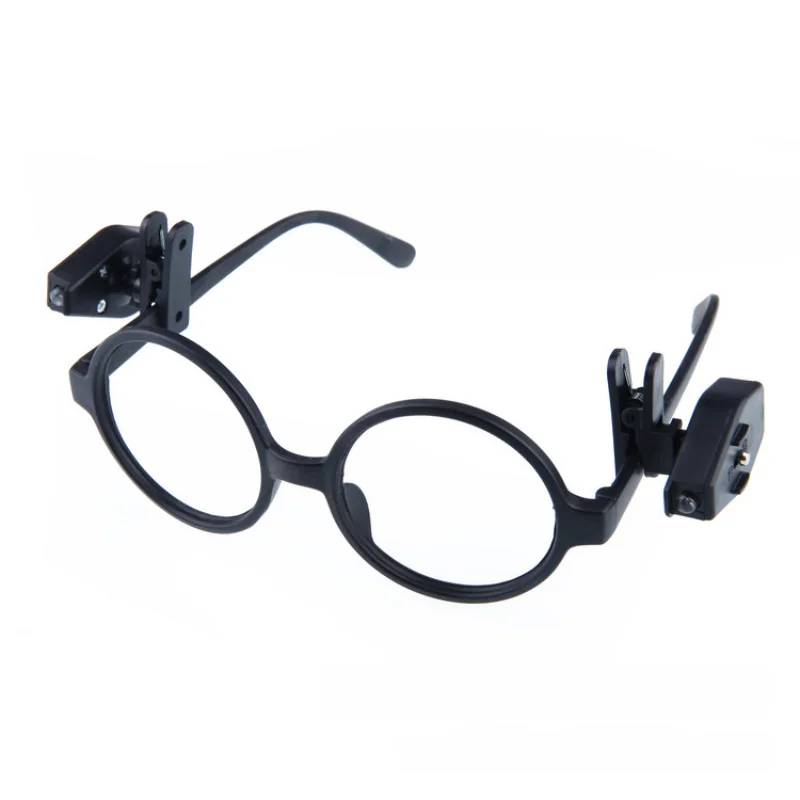 High Brightness Led Glasses Light Rotatable Angle Mini Reading Light Outdoor Hat Headlight Ultra Lightweight Clip On Lamp