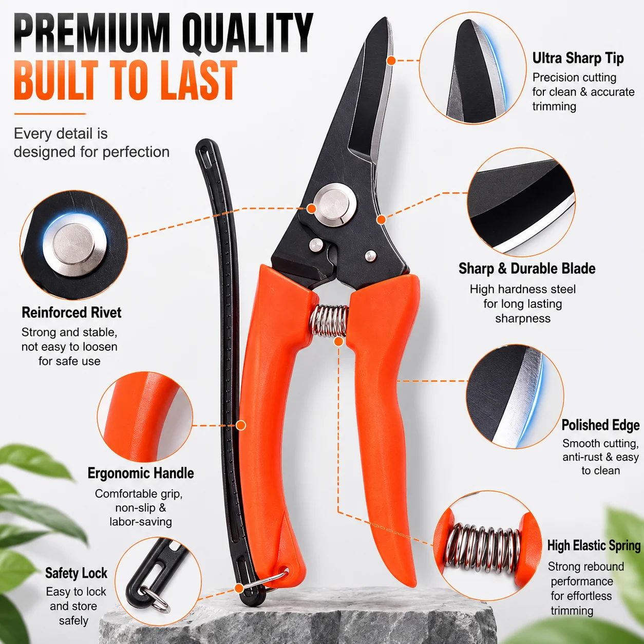 Forbici da Potatura Profession - Gardening Tools Sharp recensione e prezzo