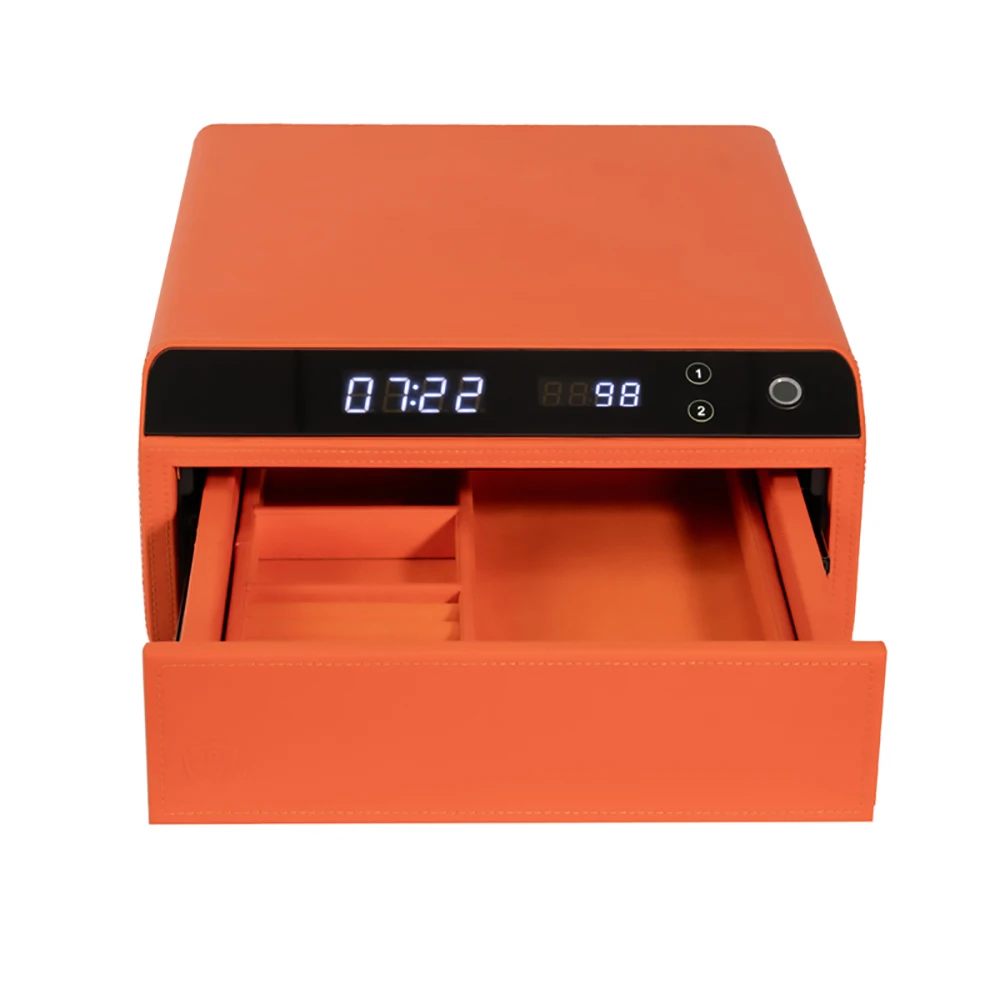 TUYA Smart Safe Box Deposit Bluetooth Fingerprint Password Unlocking Electronic Anti-Drilling Steel Plate High Security