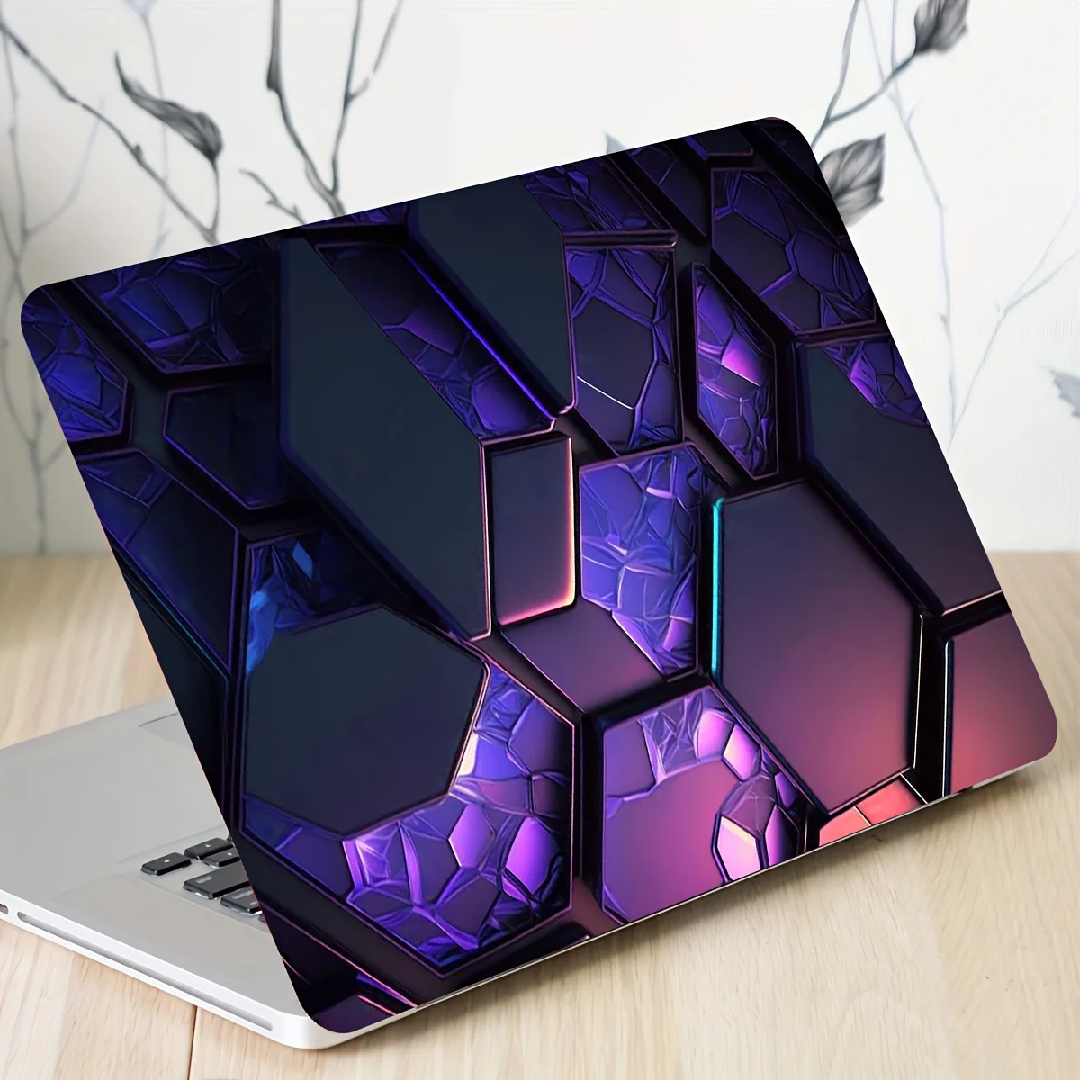 2-Piece Laptop Art Sticker Case, Universal Netbook Waterproof Scratch Resistant Sticker - Scratch Resistant for Laptops