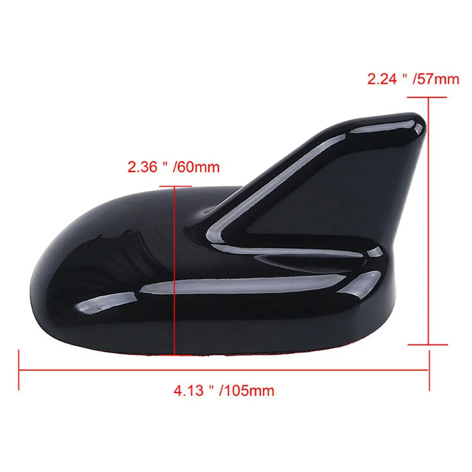 

Car Shark-Fin Antenna Covers Aerials -Universal Car Roof Antenna Aerial FM/AM Radio Signal Decoration Trim Cover