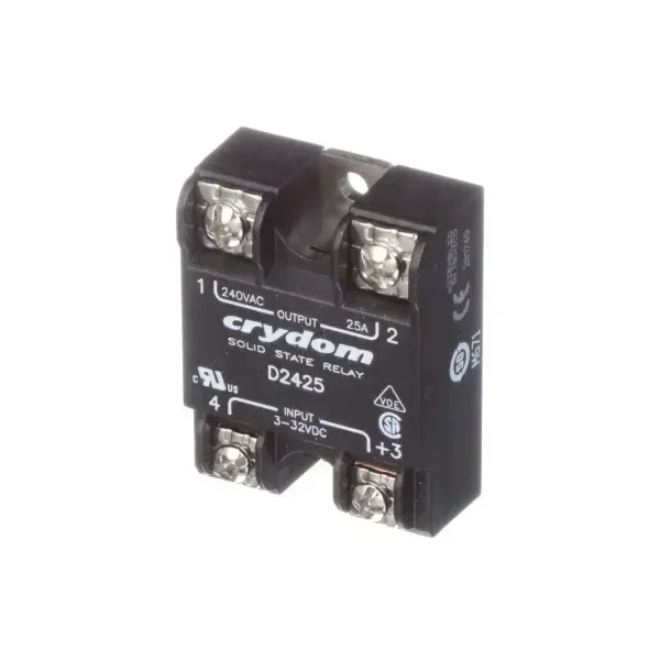 2025 In Stock New and Original Sensata Crydom D2425 Solid State Relay 32VDC SPST-NO 25A/280V Zero Switching S1 Series Good Price