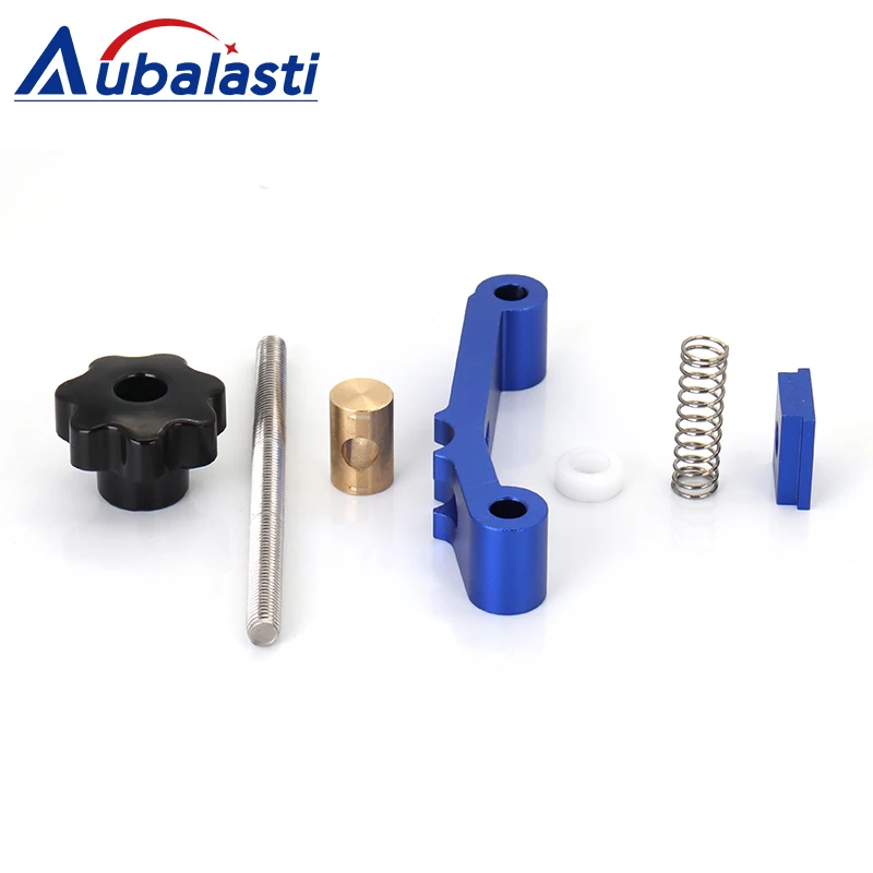 Universal Clamping Blocks Platen Miter Track Clamping Blocks M8 Screw Woodworking Joint Quick Acting Hold Down Clamp Set