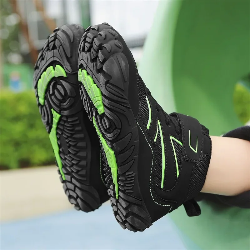 Zapatillas deportivas transpirables para niños y niñas, zapatos de senderismo, escalada, moda para niños, zapatillas para correr, entrenadores casuales para exteriores, nuevo