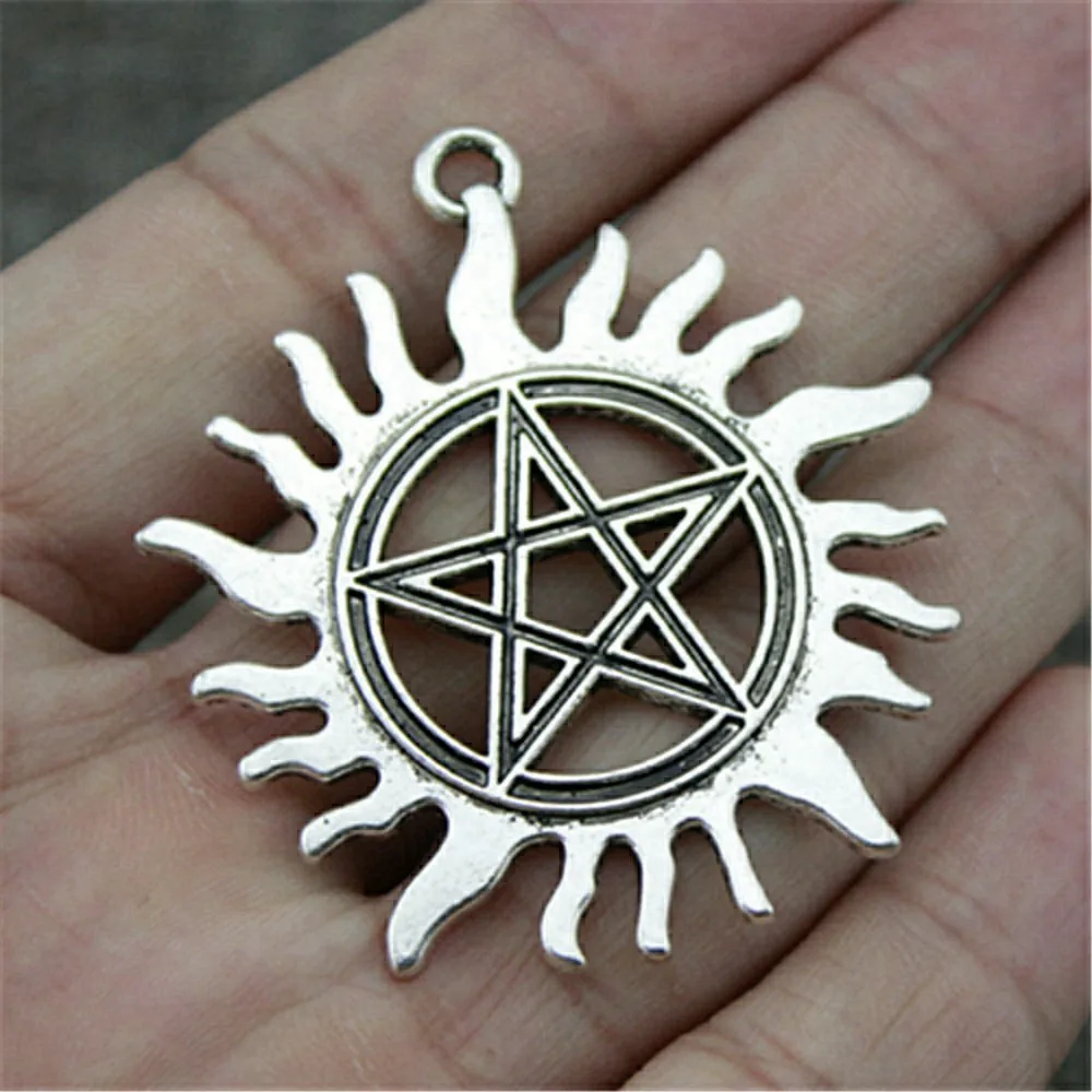 Star Amulet Charms Ornaments Popular Supplies For Jewelry