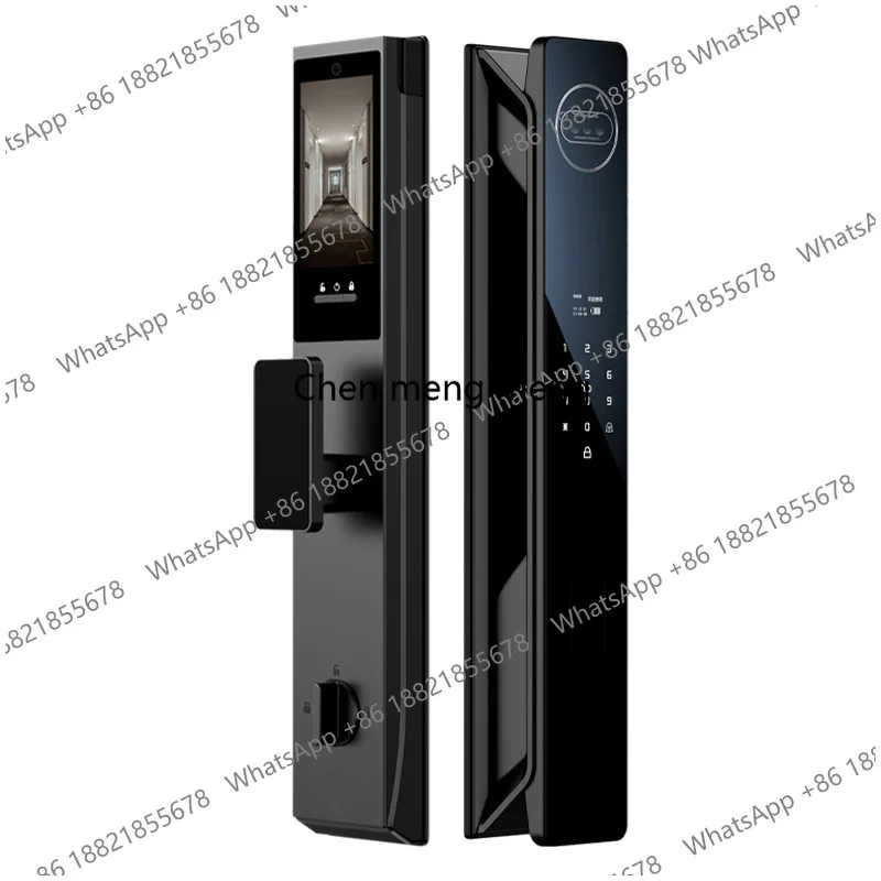 

Видеодомофон с распознаванием лиц, умный замок с распознаванием вен ладони, отпечатков пальцев и паролем, замок для домашней безопасности, дверной замок для дома.