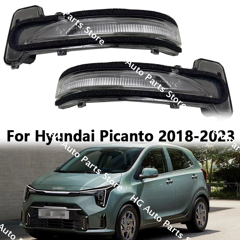 

OEM 87614-G6000 87624-G6000 For Hyundai Kia Picanto 2018-2023 Car Accessories Rearview Mirror Reversing Turn Signal Light