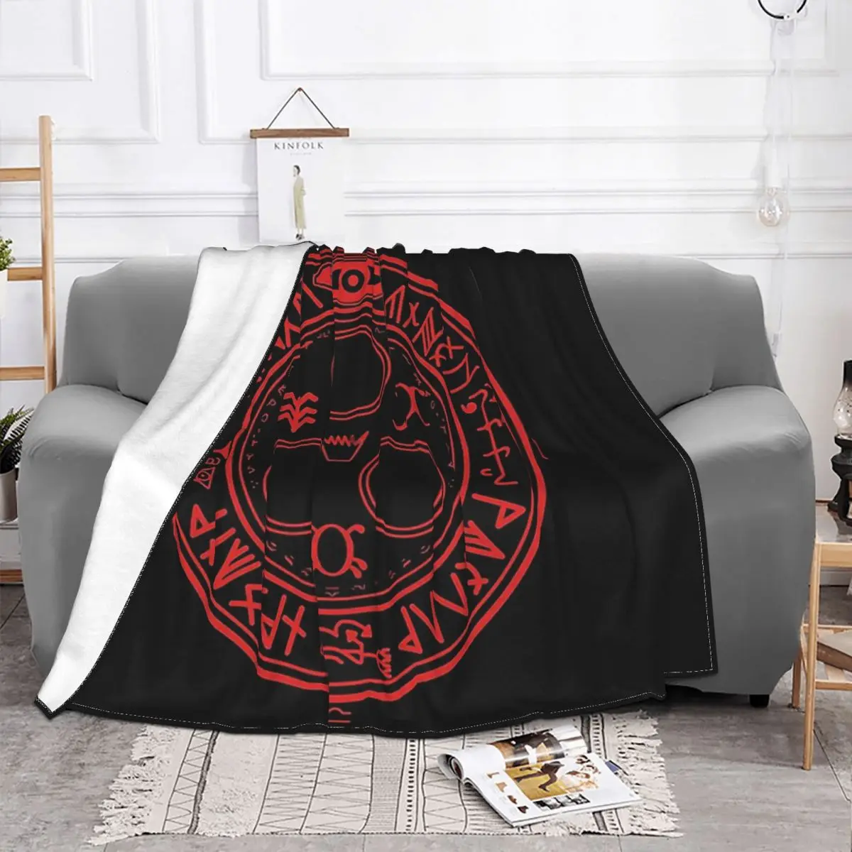 Silent Hill Games Blanket Fleece Autumn/Winter The Halo Of The Sun Breathable Plaid Throw Blankets For home Outdoor Bedding