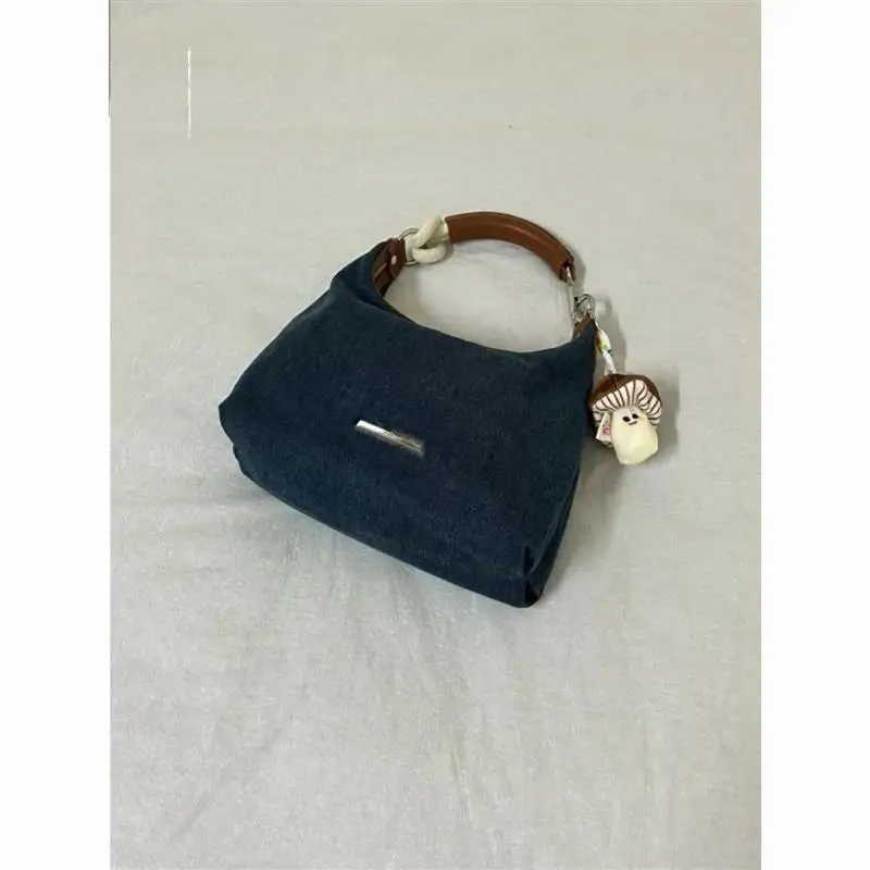 

2025 Women's Denim Tote Bag Underarm Crossbody Purse Large Capacity Casual Shoulder Bag