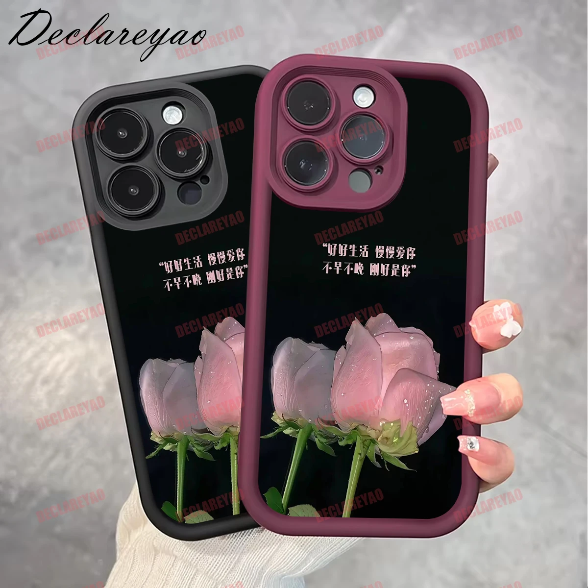 DECLAREYAO Cover in TPU opaca morbida e leggera per Samsung Galaxy S22 Plus S25 S24 S20 Custodia antiurto