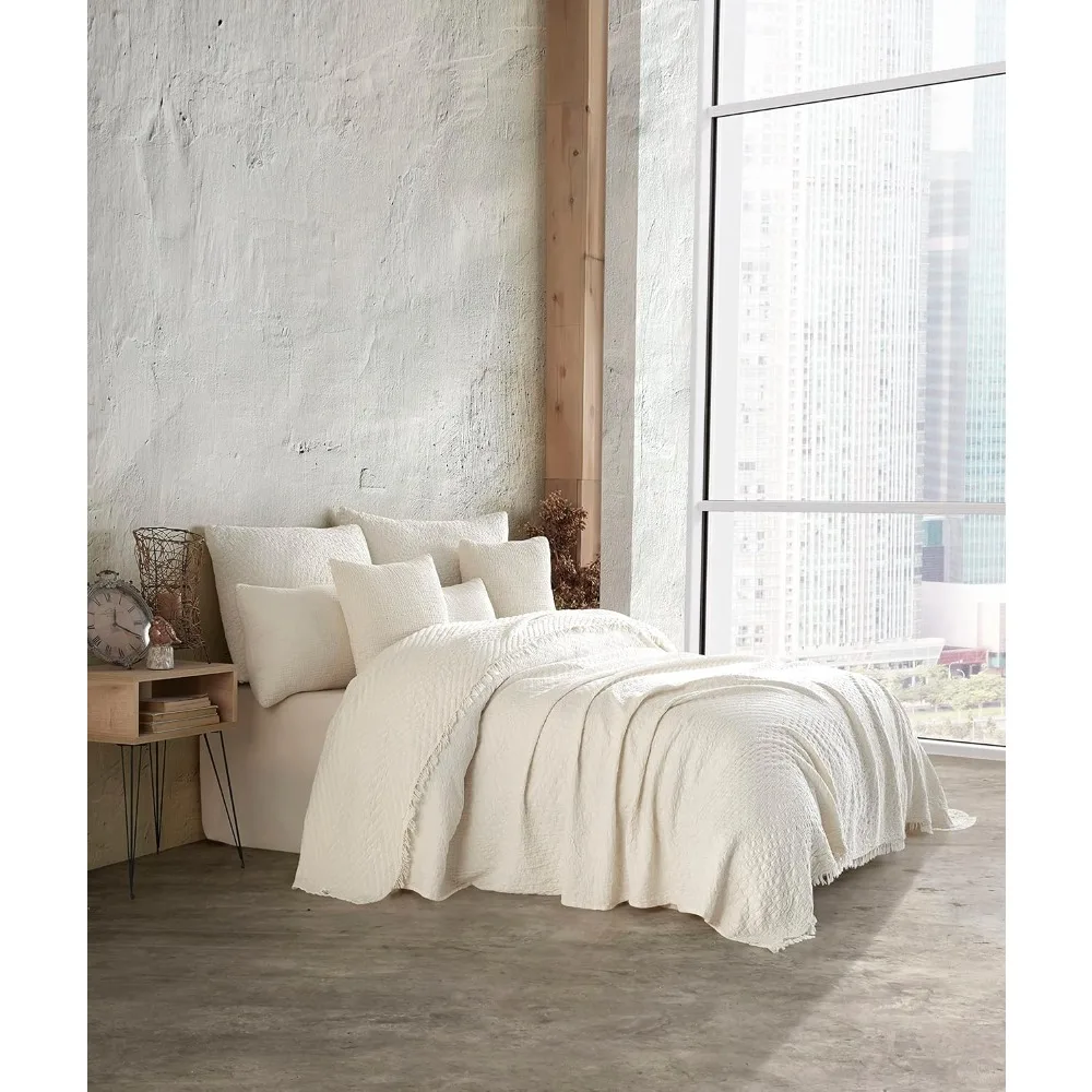 بطانية رمي خفيفة الوزن من الشاش القطني، غطاء موسلين مسامي، غطاء سرير مكون من 4 طبقات، نمط جاكار بيج، راحة كبيرة الحجم #2