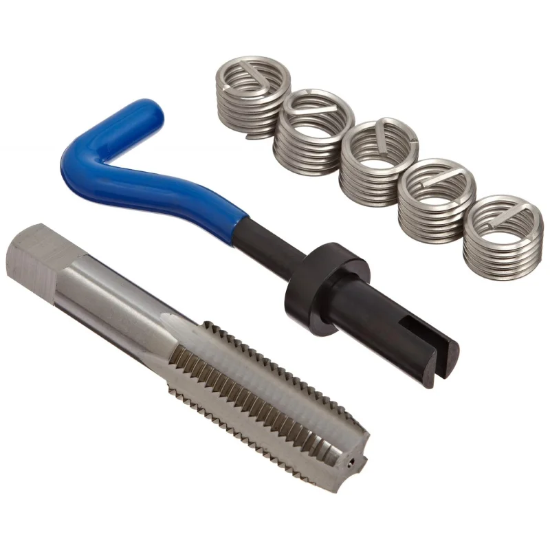 

EK21510 Helical Threaded Insert Kit, 304 Stainless Steel, 3/4"-10 Thread Size, 0.750" Installed Length (of 5)