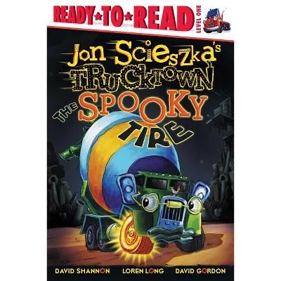 The Spooky Tire Trucktown, Libro de Cuentos de Halloween, Tapa Blanda, 24 Páginas, Lectura de Aventuras y Acción para Niños de 4 a 6 Años