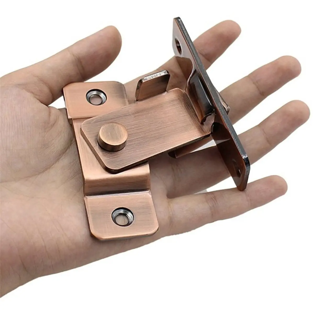 Home Security Red Bronze Privacy Security for Enhanced Security Multi-Scene Use Rustproof User-Friendly Design
