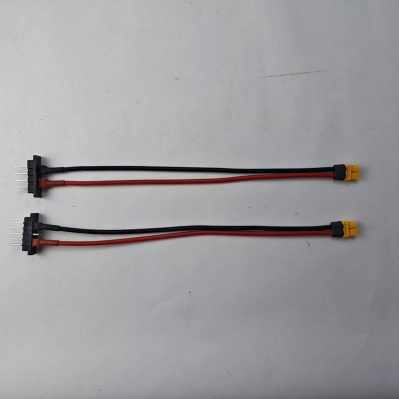 1Pcs Battery Discharge Connector 5Pin Male XT60 Female Ebike Battery Cable for Hailong 1-2/G80 E-Bike Cycling Parts-DTA9