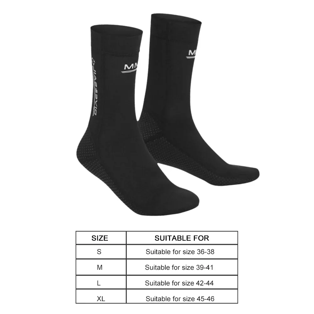 3MM Diving Socks Anti Slip Unisex Diving Surfing Boots Neoprene Beach Sock Water Sport Sneakers Swimming Shoes Diving Equipment