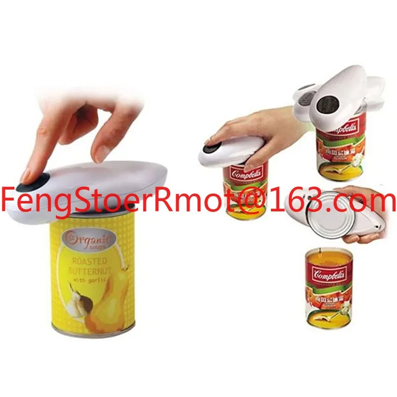 

Handheld One Touch Jar Opener Home Kitchen Electric Automatic Can Tin Opener