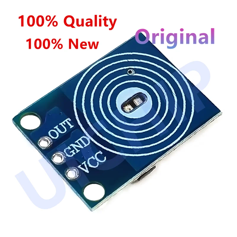 1-5pcs OE-TP capacitive touch button light touch switch module digital touch sensor LED no pole dimming 10A DC 5-12V