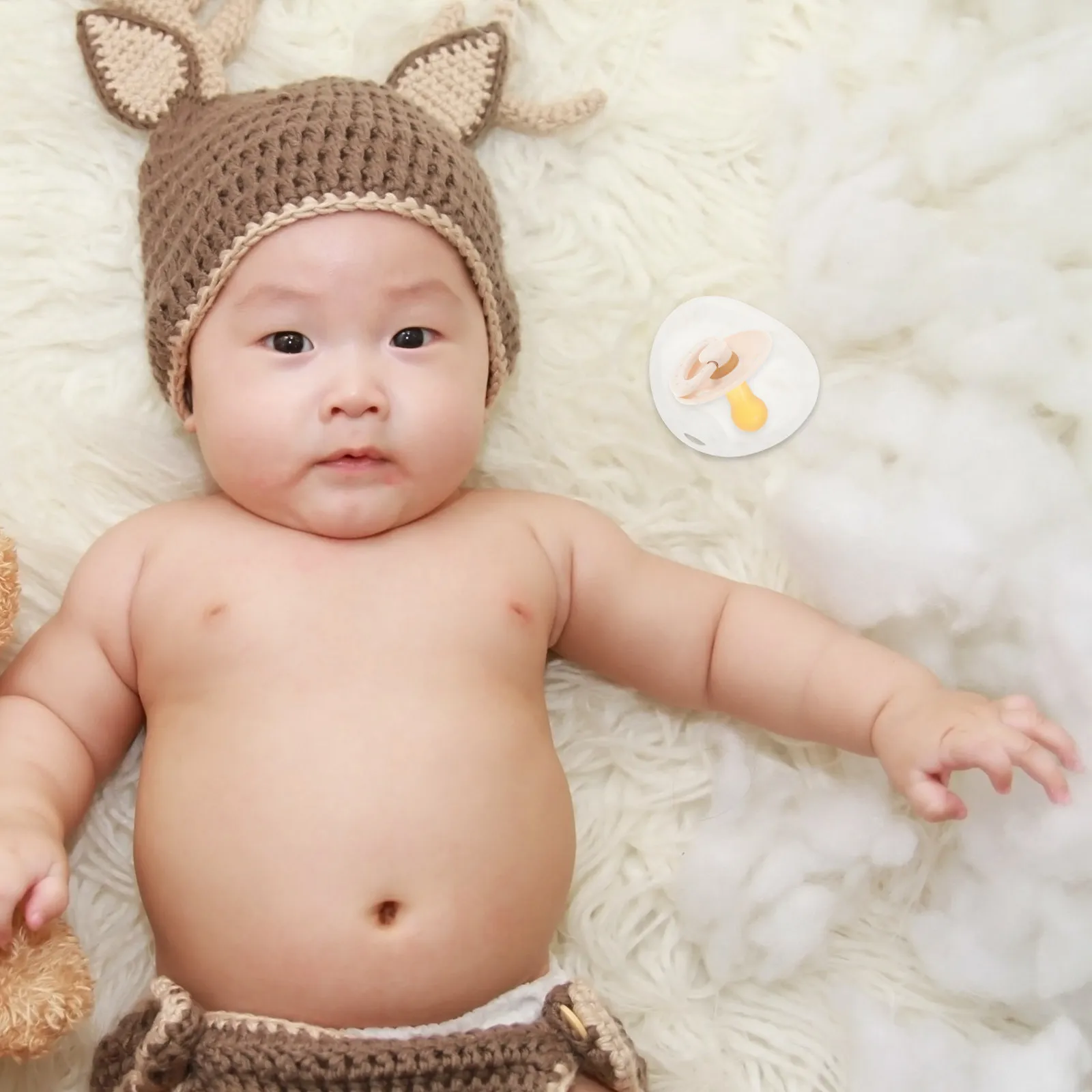 

Набор из 6 портативных треугольных футляров для детских пустышек, дорожный органайзер, контейнер для пустышек для младенцев, для использования на улице