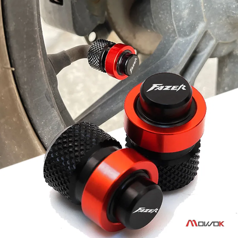 

For Yamaha FZ1 FAZER FZ6 FZ6R FZ8 FAZER FZ750 FZR1000 Fazer 150 250 400 1000 Motorcycle Airtight Cover Wheel Tire Valve Stem Cap