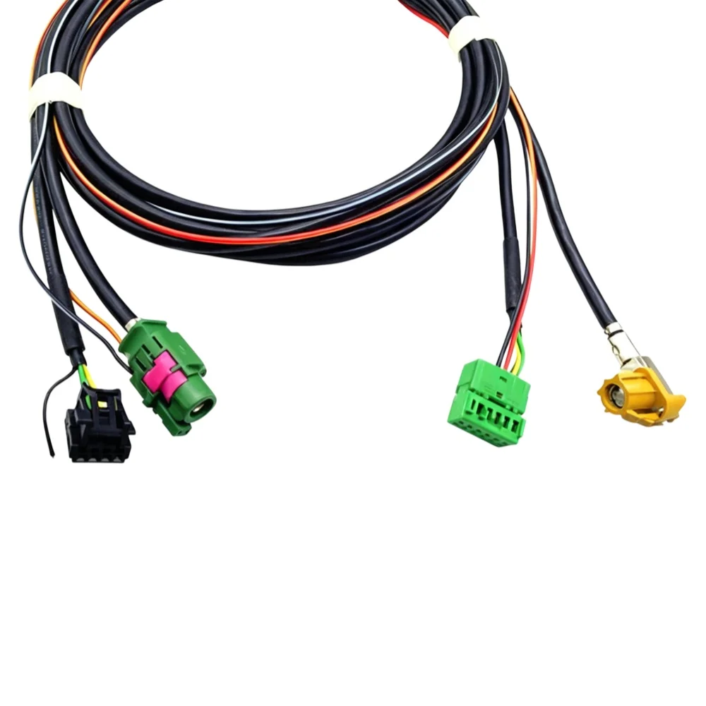 1.8M CarPlay USB Extension Cable for VW Golf 7 Tiguan Lamando Touran L MIB Radio Retrofit Kit