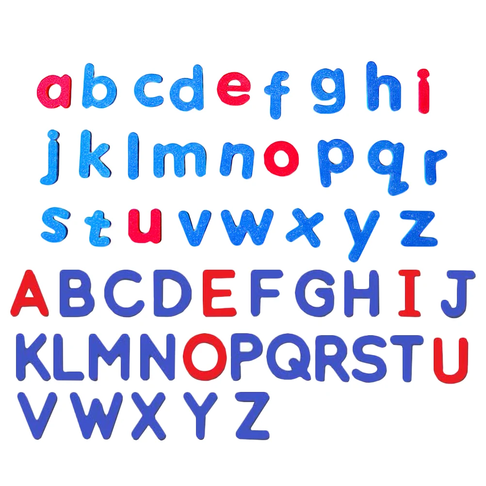 

2Sets Alphabet Magnets Uppercase Letters Educational Fridge Magnets for Learning Notes Photos Kitchen Decoration