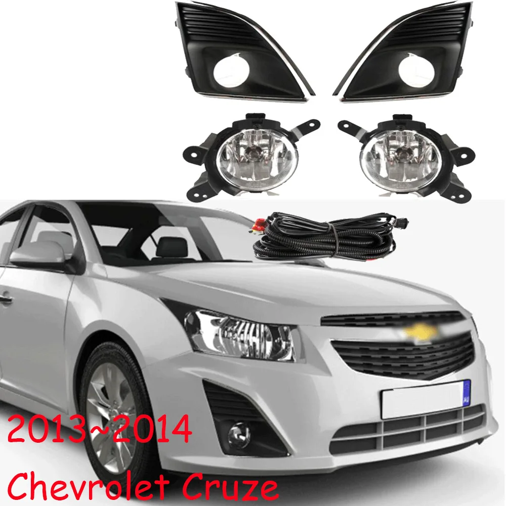 

car bumper headlight for Cruze fog light 2013~2015y car accessories halogen bulb auto Cruze headlamp