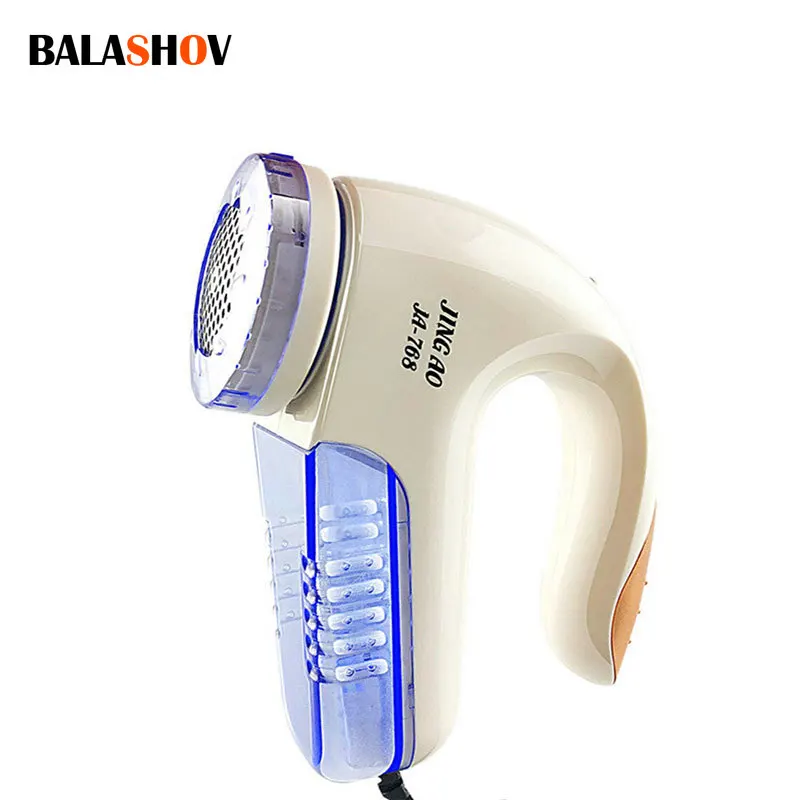 New One Electric Lint Remover Spool Cutting Fabric Shaver Clothes Fuzz Pellet Trimmer Machine for Clothes Spool Removal EU Plu