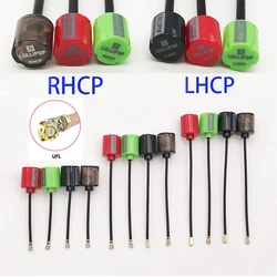New 5.8G Lollipop5 FPV Antenna 2.8dBi ipx1 Connector LHCP RHCP For for DJI Caddx VISTA Polar RunCam Link RC Drone Part