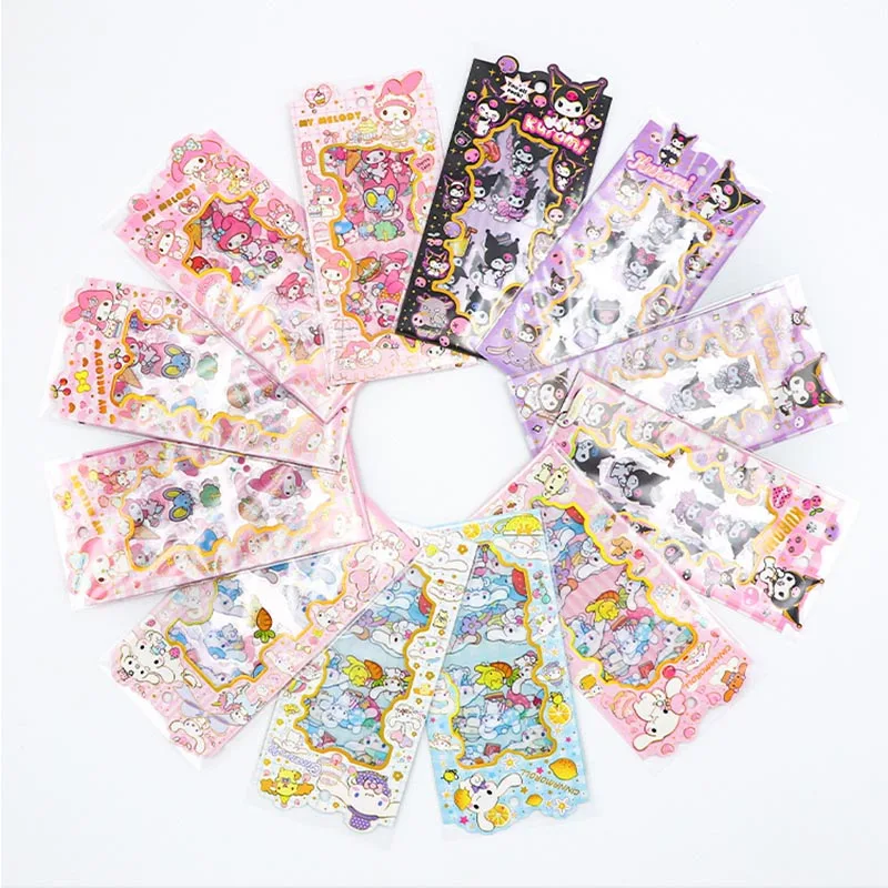 Imagem -02 - Sanrio Kawaii Keroppi Adesivos Pet Sapo Bonito Scrapbooking Faça Você Mesmo Diário Adesivo Decorativo Etiqueta Album Stick 20 Pacotes por Lote