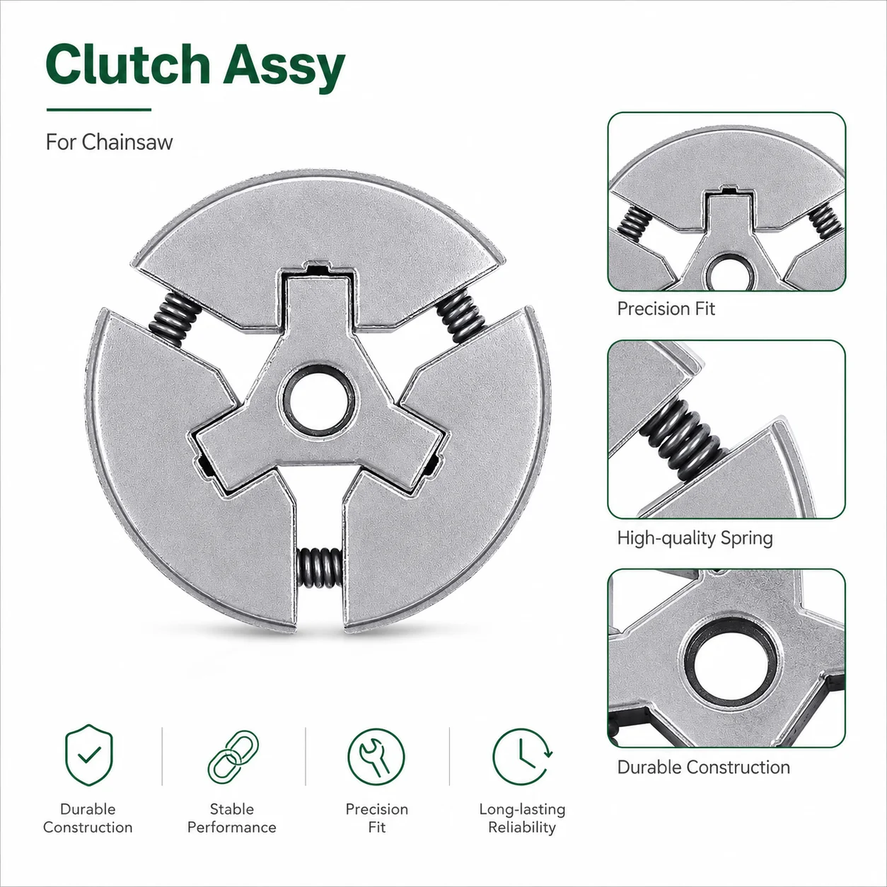 Clutch Assy Kit Replacement For Husqvarna 257 261 262 262XP 55 51 50 154 254 Chainsaw Parts Saw Tools 503577101 503657000