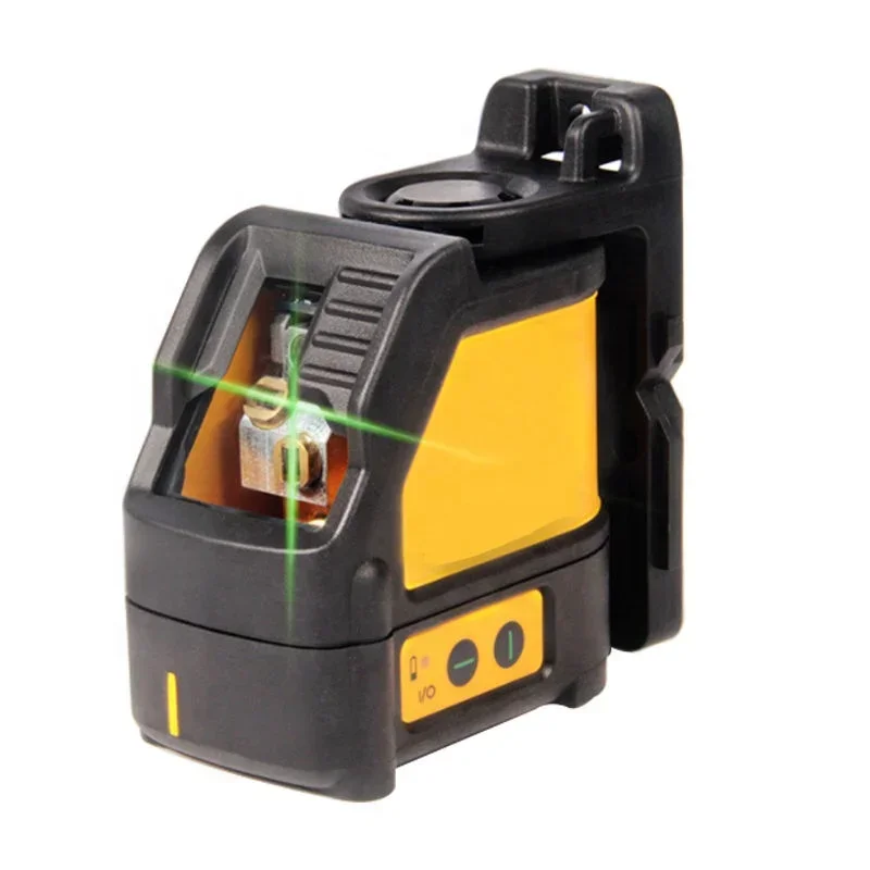 for Factory wholesale cross 2 Lines AA battery portable high precision mini laser level with bracket set