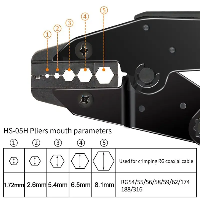 a60i]-coaxial-cable-crimping-pliers-set-hs-05h-crimping-pliers-with-4-jaws-are-suitable-for-rg55-rg58-rg59-62-ratchet-tools