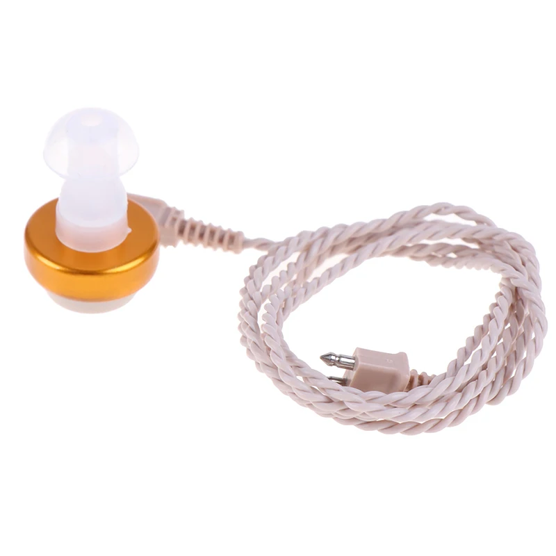 

Hearing Aid Unilateral Cord Wire+BTE Hearing Aid Receiver Amplifier Speaker help to hear the sound clearly and loudly.