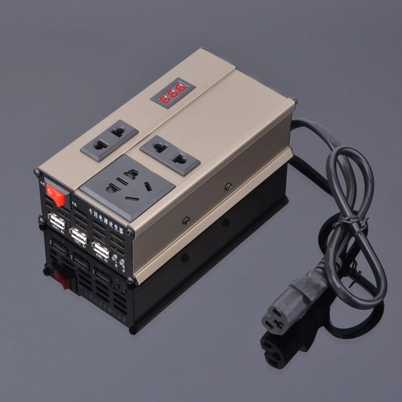 

Подходит для инвертора, инвертора для электромобиля, 48 В, 60 В, 72 В постоянного тока в 220 В переменного тока, преобразователя мощности