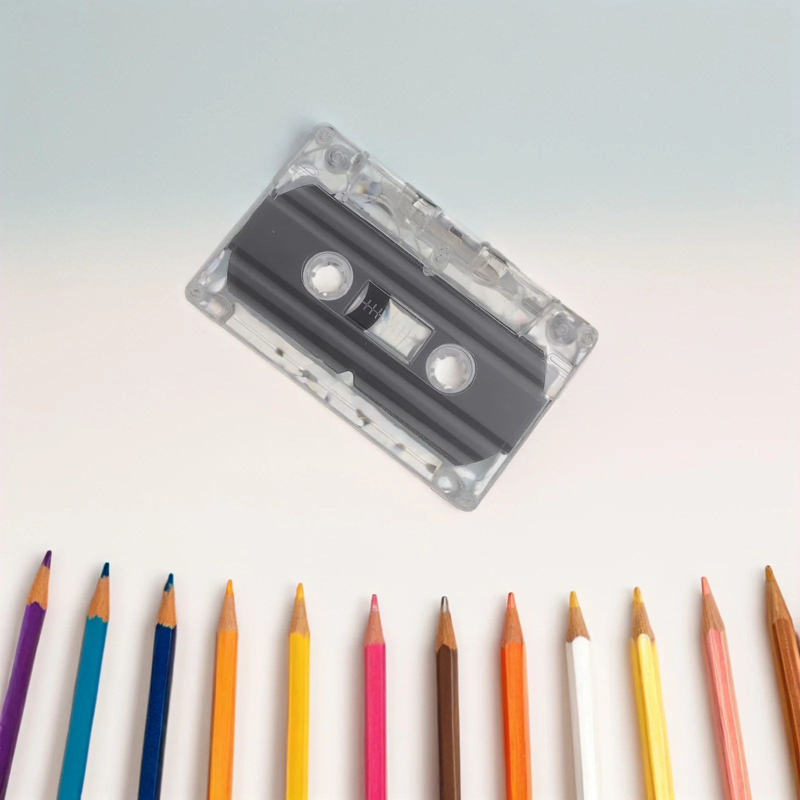 

6pcs Set of 6 Empty Mini Tapes DIY Cassette Blank for Recording Bulk Recordable Small