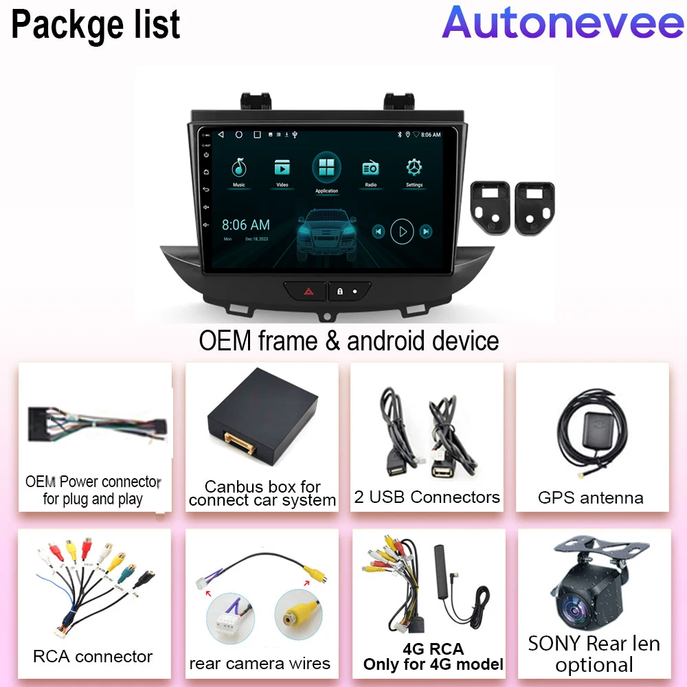 For Opel GrandLand X 2017 - 2023 Astra K 2015 - 2021 Car Radio Multimedia Video Player Navigation GPS Android No 2din 2 din dvd