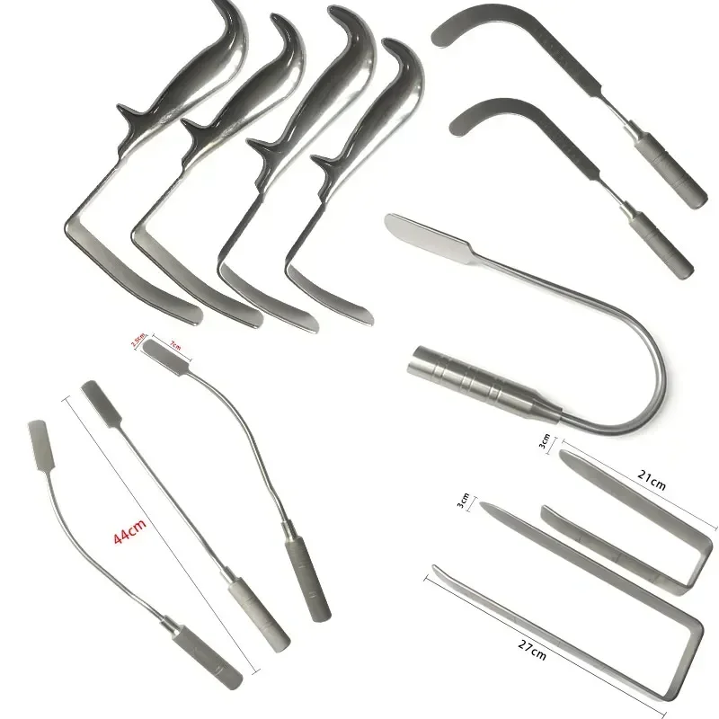 Autoclavabes Breasts Detacher Sickle Retractor L/U Shape Enlarging Breasts Augmentation Cosmetic Beauty Tools