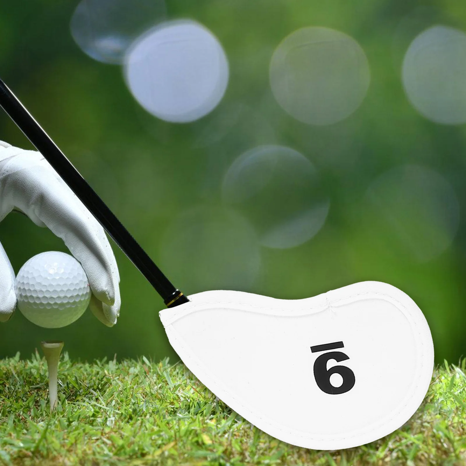 

10 Pcs Iron Head Cover Golf Accessories Golfs Protector Golfing Supplies Covers