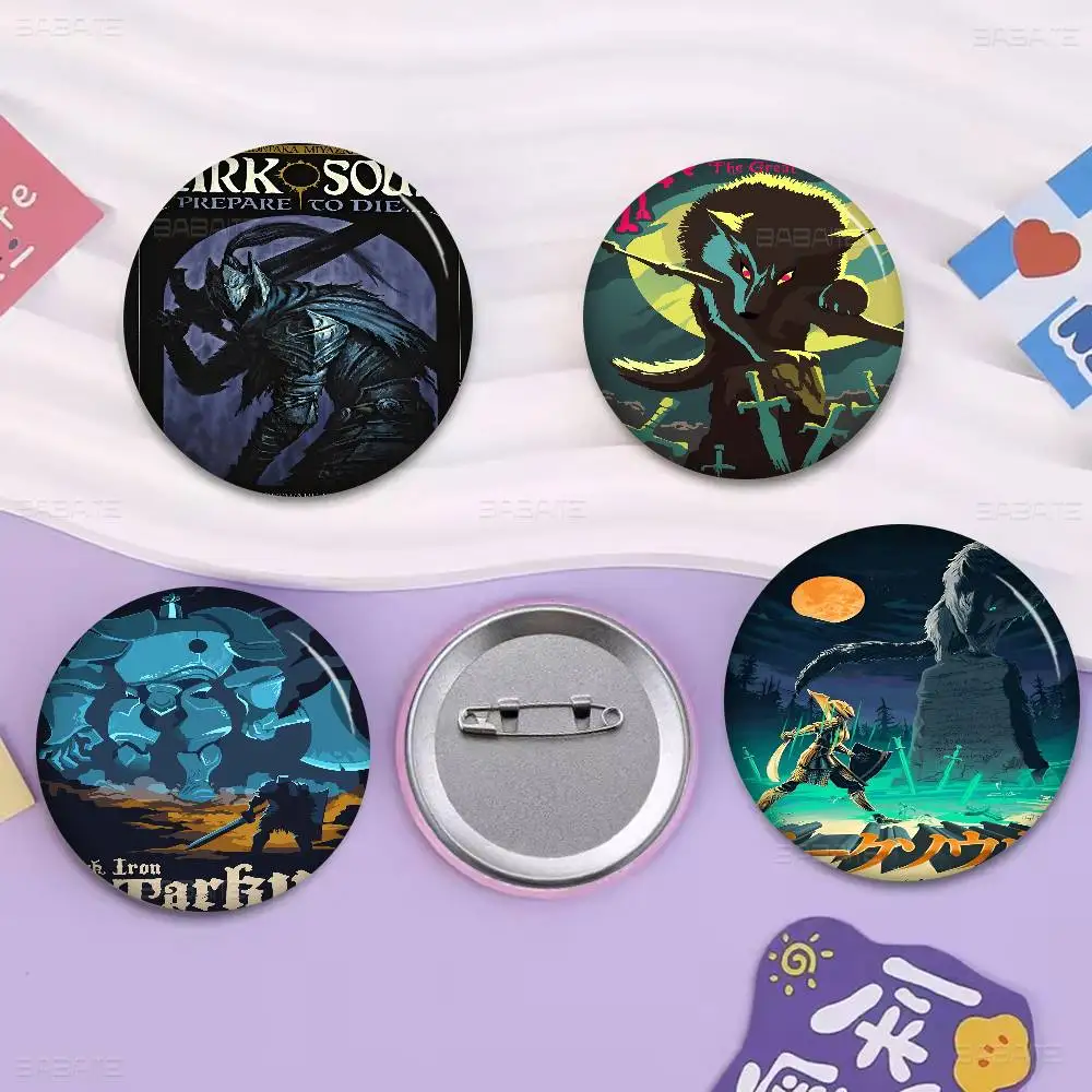 

Dark Souls Game 32/44/58MM Customizable Button Pins Cute Funny Creative Badge Jewelry Decor Gifts for Friends